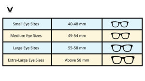 cách chọn size kính GM